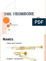 The Trombone: David Díaz Zamora