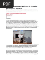 Como Solucionar El Problema de La Vivienda