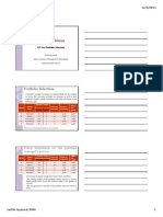 Portfolio Selection: Decision Making