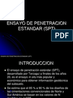 Ensayo de Penetracion Estandar (SPT)