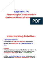 Appendix 17A:: Accounting For Investments in Derivative Financial Instruments