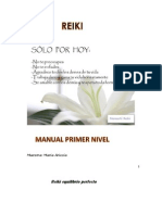 Reiki Manual Primer Nivel