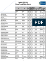 Lista Geral de Notas