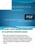 Mitos y Realidades en La Sexualidad