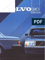 Volvo 244 1984 UK Brochure