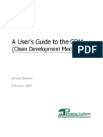 A User's Guide To The CDM: (Clean Development Mechanism)