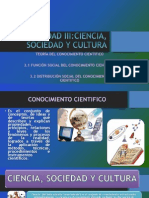 Ciencia, Sociedad y Cultura