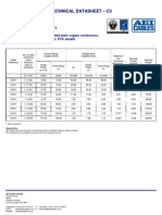 AEI PVC Cable Data Sheet (6181)