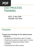 Osd Process Training