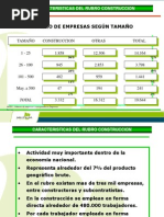 Características Del Rubro