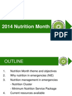 Nutrition Month 2014 Presentation