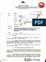 CMC 2013-48 Mandatory Accomplishment and Submission of Investigator's Performance Matrix (Ipm) by Field Investigators and Detec