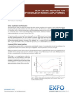 Dop Testing Methods For Pump Modules in Raman Amplification