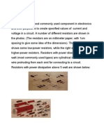 Resistors Capacitors Transistors - Details Complete