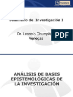 Analisis Bases Epistemologicas de La Investigacion PDF