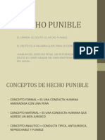 El Hecho Punible