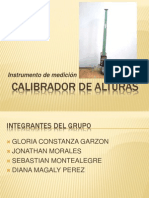 Calibrador de Alturas