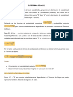 Teorema de Bayes para Enviar