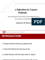 Dengue Infection in Cancer Patients: Department of Medicine