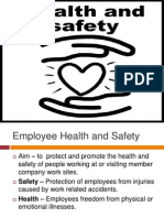 Employee Health and Safety