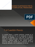 Problemas Planteados Por El Sistema Conflictual Tradicional