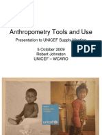 Anthropometry Tools and Use