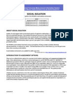 PROMIS Social Isolation Scoring Manual