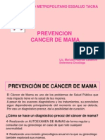 Prevencion Del CA de Mama