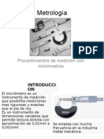 Sesión 8 Medición Con Micrómetros