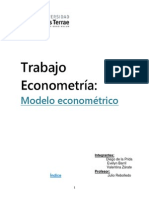 Trabajo Econometria