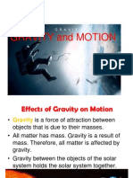 Assignment Gravity and Motion