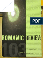 Romanic Review - Examining Heretical Thought