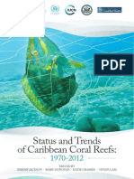 Caribbean Coral Reefs Status Report 1970 2012