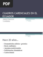 Cuadros Carenciales