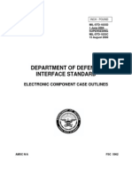 MIL STD 1835 Package Outlines