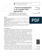 Competency Based Management: A Review of Systems and Approaches