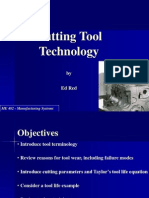 Cutting Tool Technology: ME 482 - Manufacturing Systems