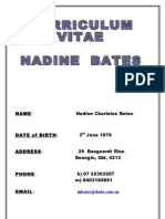 Nadine Resume