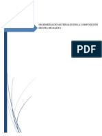 Materiales en La Composicion de Una Bicicleta