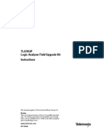 Tla7Kup Logic Analyzer Field Upgrade Kit Instructions: Warning