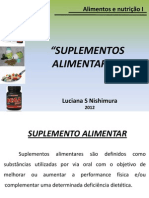 Aula 18 - Suplementos Alimentares