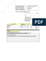 Functional Manual Function: Kitchen SECTION: List of Formats 1. Basic Recipe Card: FM: KT: 01 POP CORN (CONE)