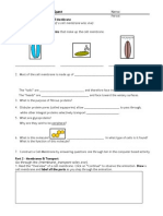 In and Out of Cells Webquest