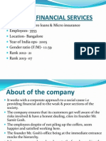 7) Ujjivan Financial Services