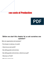 The Costs of Production: What Does Supply Curve Represent? How Does A Firm Take Its Supply Decisions?