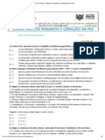 Fundação Demócrito Rocha - Direitos Humanos e Geração Da Paz