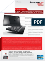 Lenovo® ThinkPad® LENOVO X230 PDF