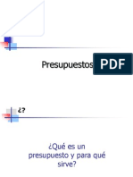 Generalidades de Presupuestos