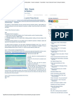 Finacle Menu/command To Print Pass Book