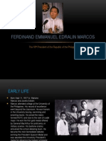 Ferdinand Emmanuel Edralin Marcos: The 10 President of The Republic of The Philippines